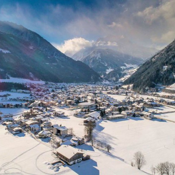 Uitzicht op Mayrhofen