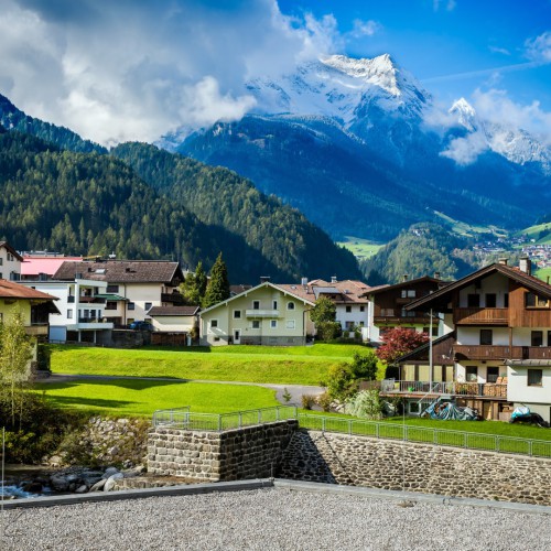 Panorama view Mayrhofen