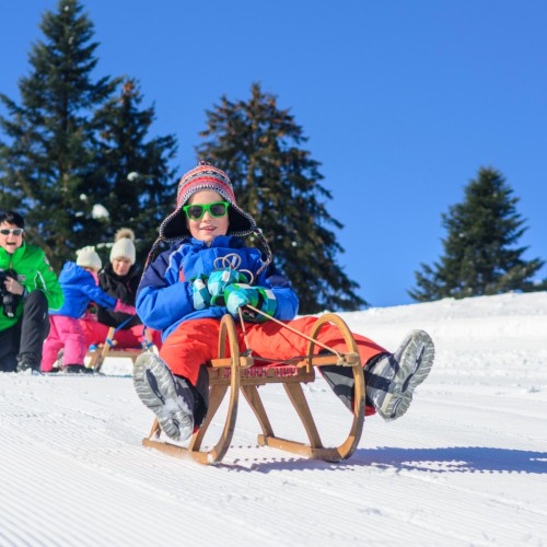 rodelen kinderen