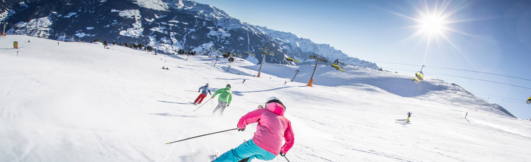 Skipiste Hochzillertal